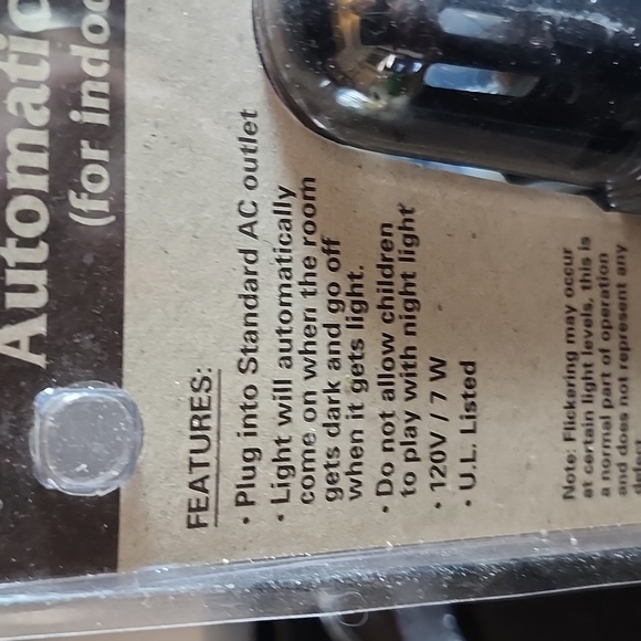 Seattle Mariners Automatic Night Light New in Package - Picture 3 of 9